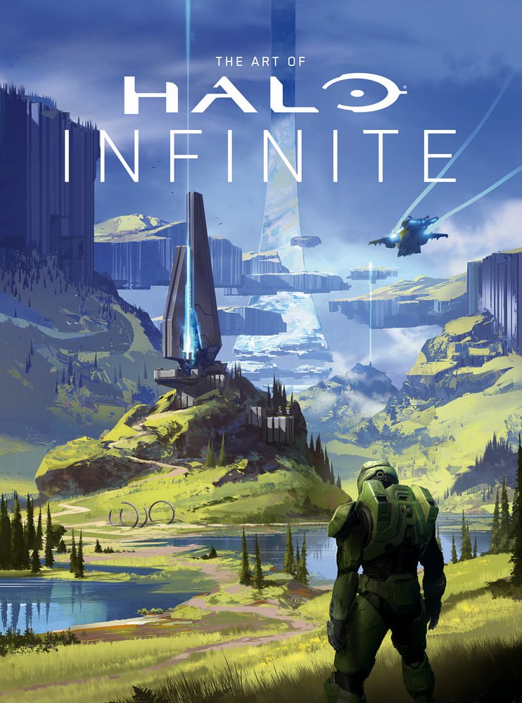 Portada ampliada de THE ART OF HALO INFINITE