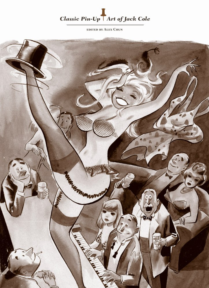 Portada ampliada de Classic Pin-Up Art of Jack Cole