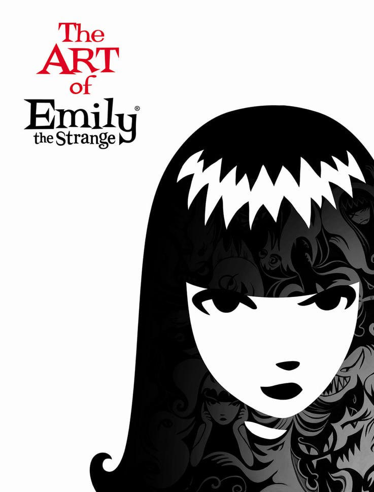 Portada ampliada de The ART of Emily the Strange