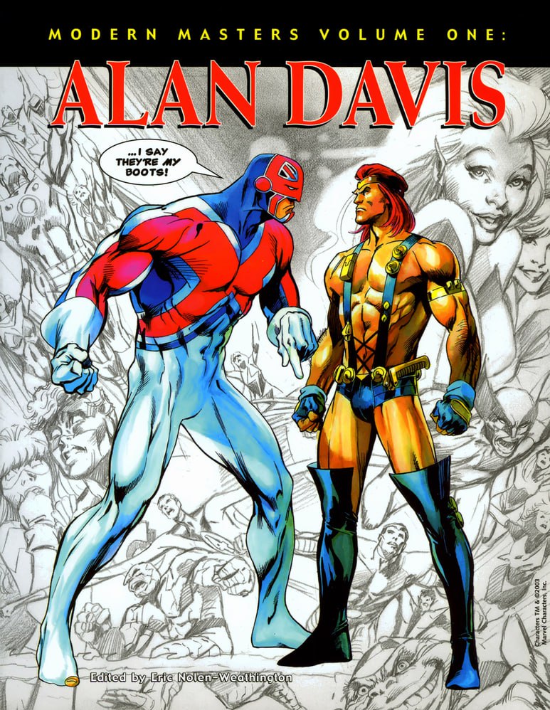 Portada ampliada de MODERN MASTERS VOLUME ONE: ALAN DAVIS