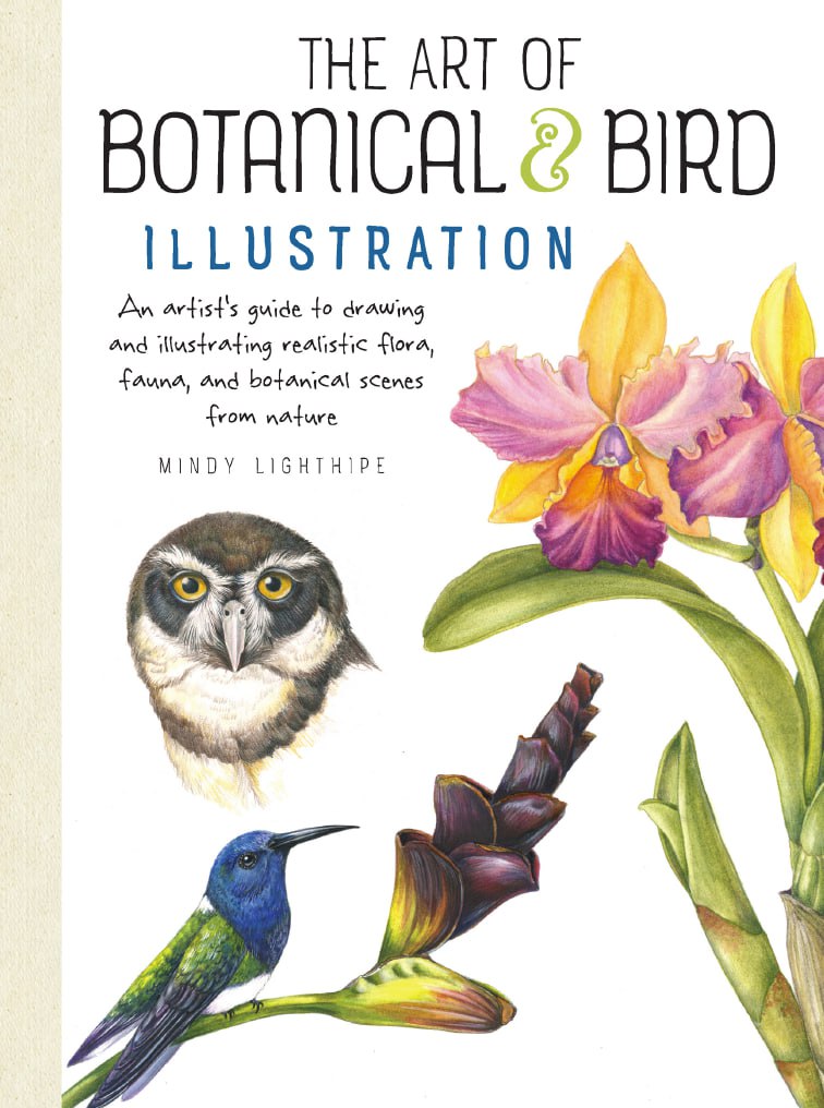 Portada ampliada de THE ART OF BOTANICAL & BIRD ILLUSTRATION