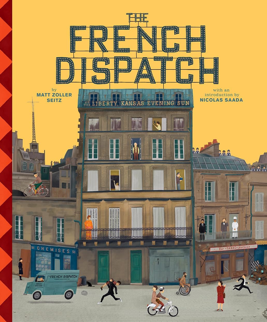 Portada ampliada de THE FRENCH DISPATCH