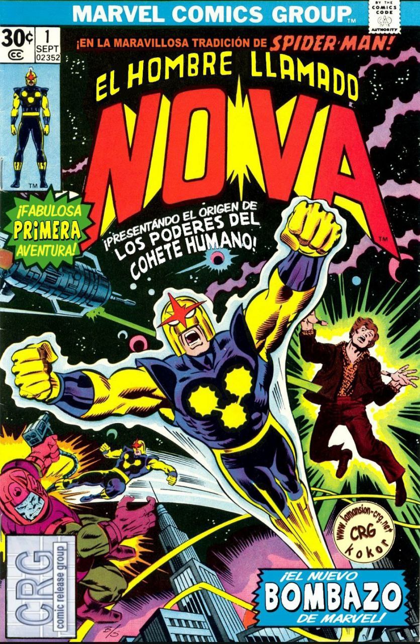 Portada ampliada de EL HOMBRE LLAMADO NOVA