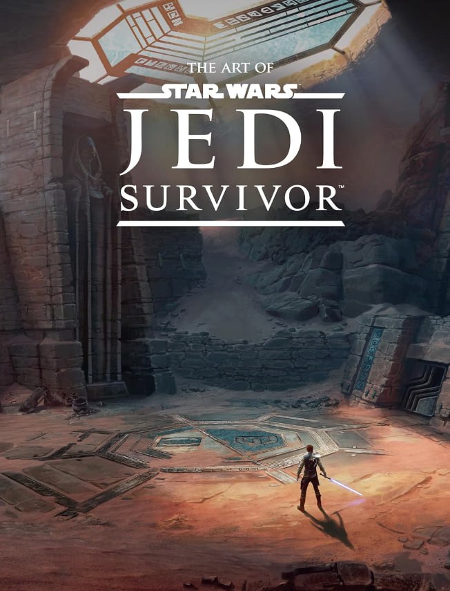 Portada ampliada de THE ART OF STAR WARS JEDI SURVIVOR