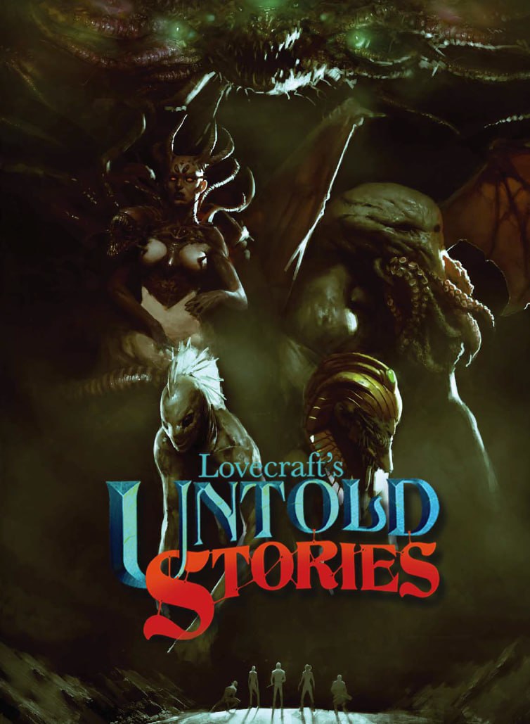Portada ampliada de Lovecraft's Untold Stories
