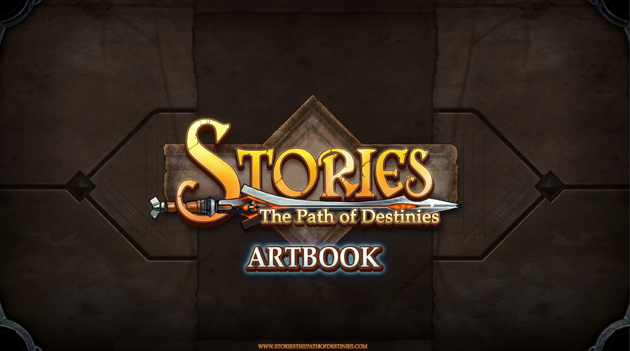 Portada ampliada de Stories The Path of Destinies Artbook