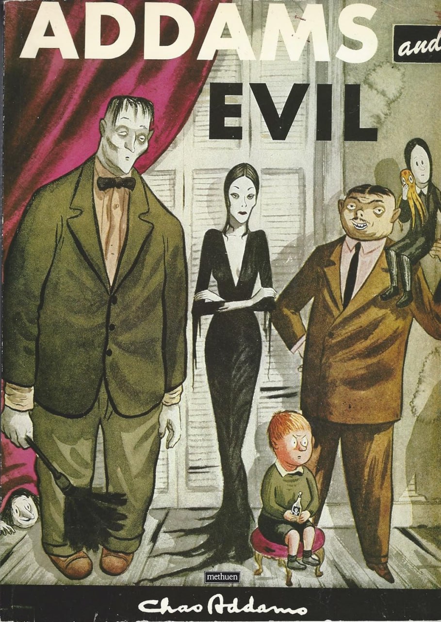 Portada ampliada de ADDAMS and EVIL