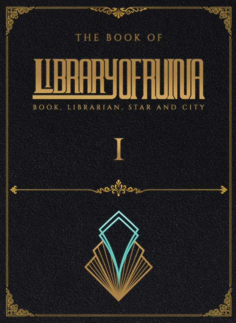 Portada ampliada de THE BOOK OF LIBRARY OF RUINA