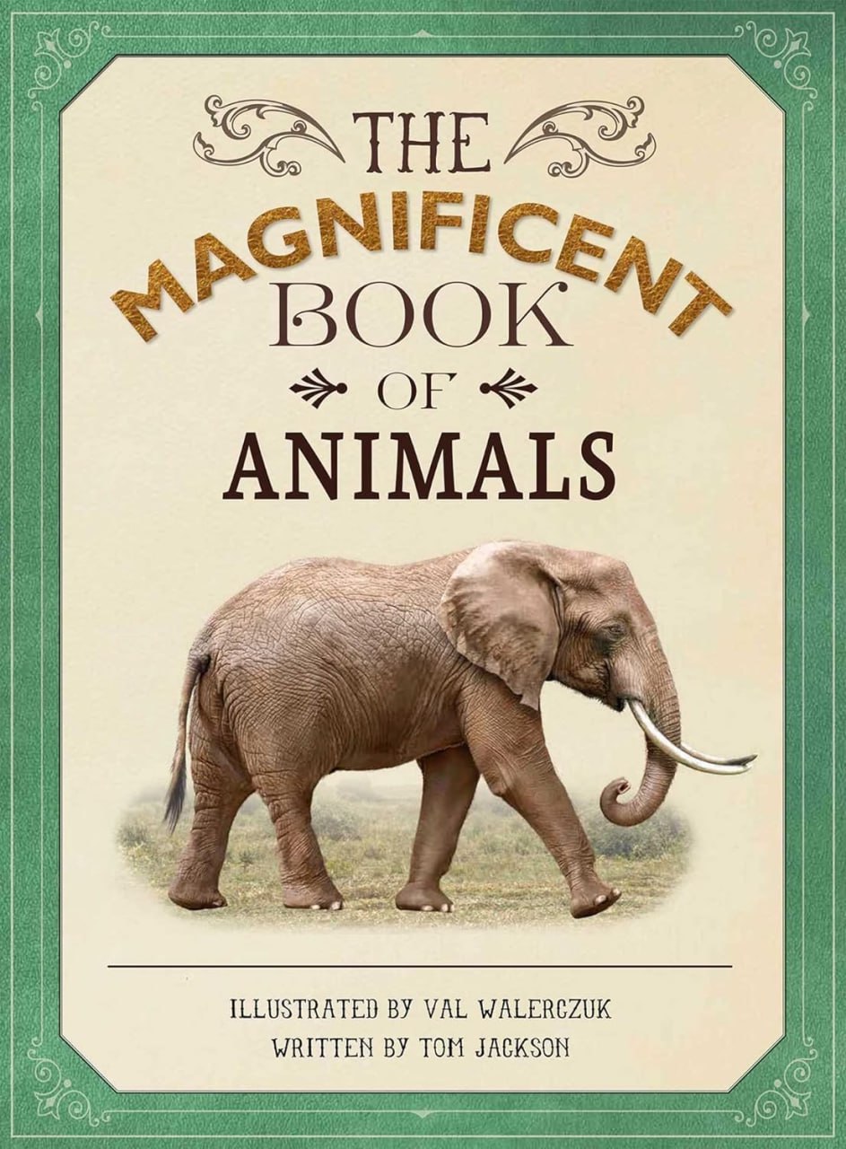 Portada ampliada de THE MAGNIFICENT BOOK OF ANIMALS