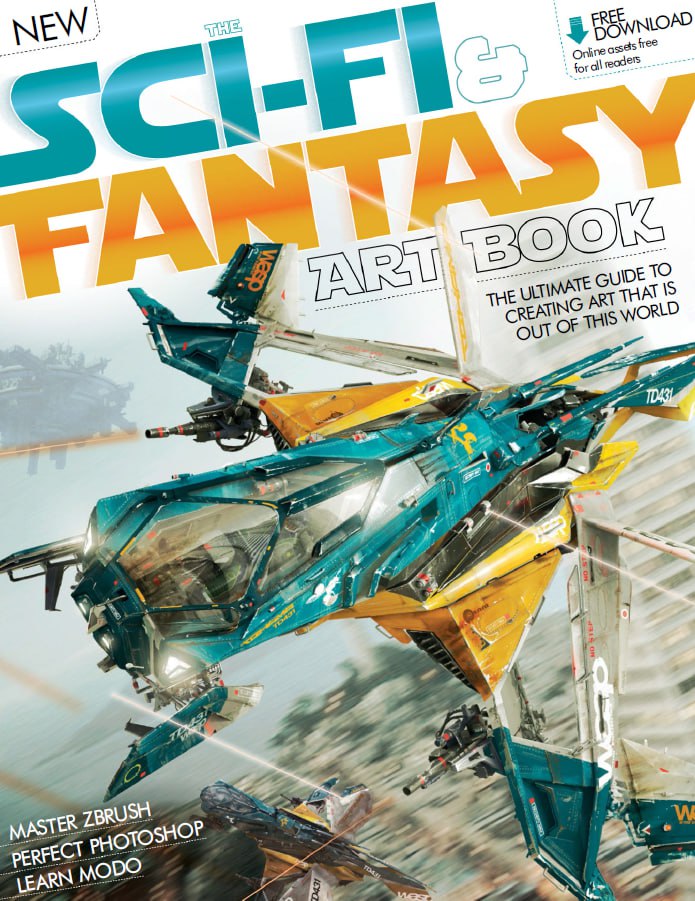 Portada ampliada de THE SCI-FI & FANTASY ART BOOK