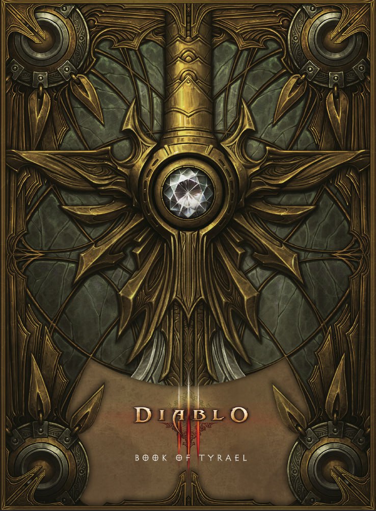 Portada ampliada de Diablo III Book of Tyrael