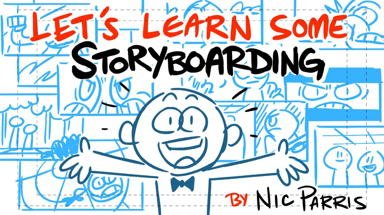 Portada ampliada de LET'S LEARN SOME STORYBOARDING