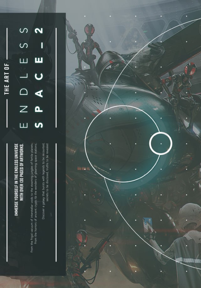 Portada ampliada de The Art of Endless Space 2