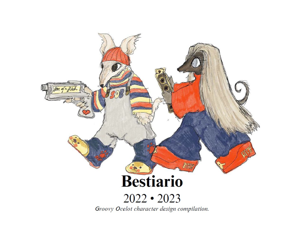 Portada ampliada de Bestiario