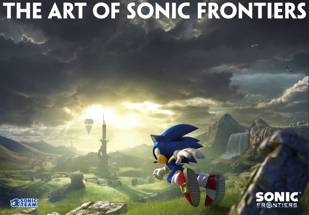 Portada ampliada de THE ART OF SONIC FRONTIERS