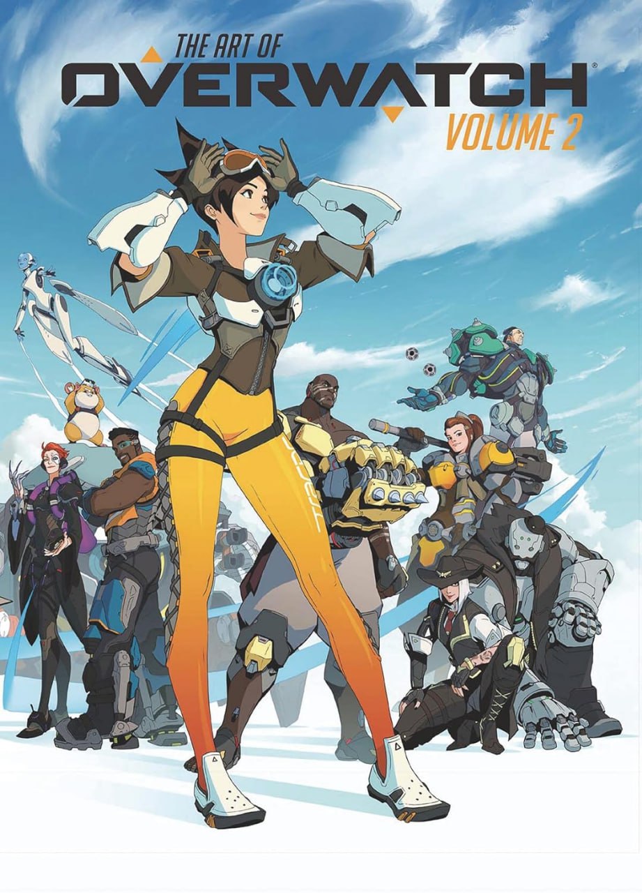 Portada ampliada de THE ART OF OVERWATCH VOLUME 2