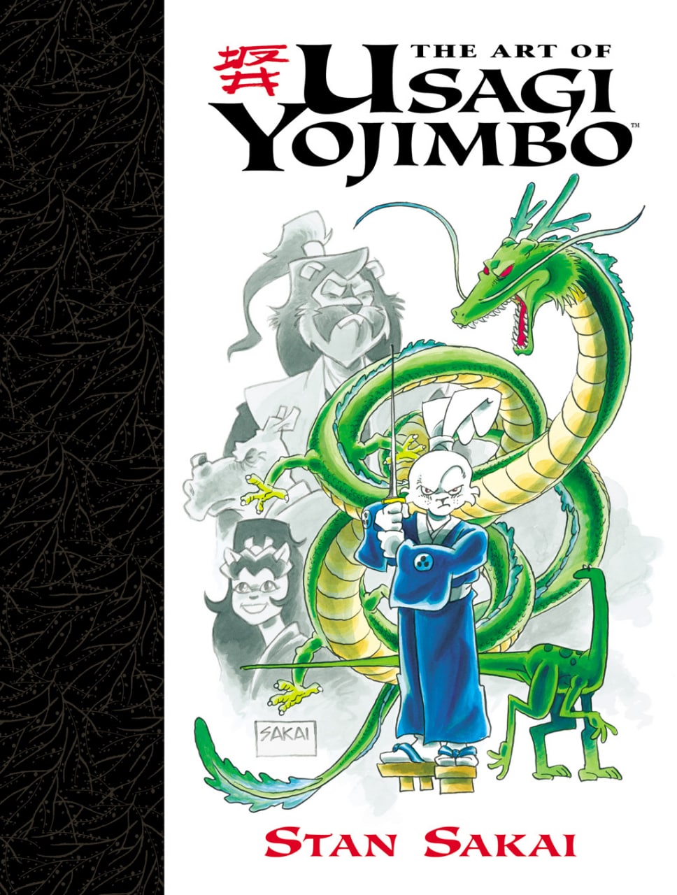 Portada ampliada de The Art of Usagi Yojimbo