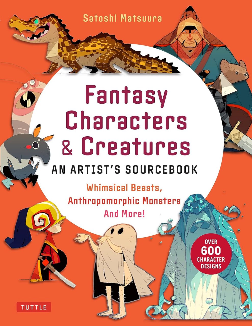 Portada ampliada de Fantasy Characters & Creatures
