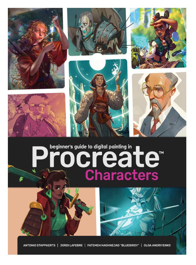 Portada ampliada de beginner's guide to digital painting in Procreate Characters