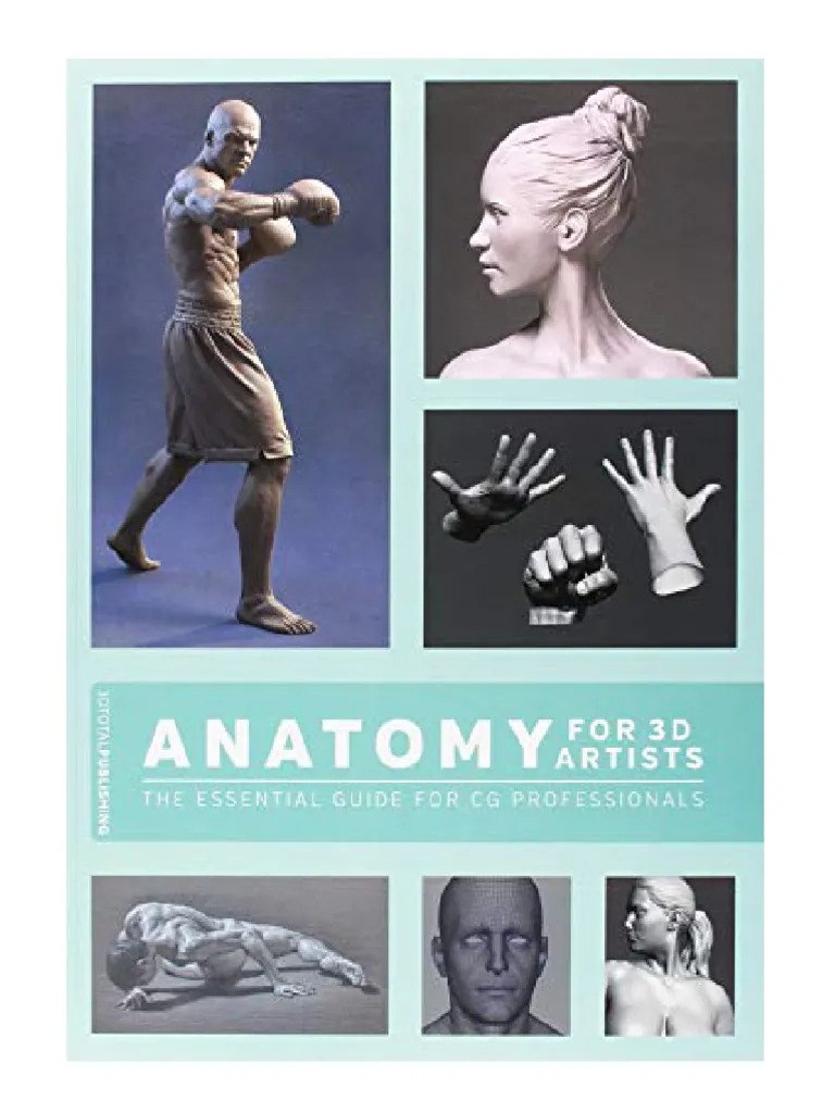 Portada ampliada de Anatomy for 3D Artists