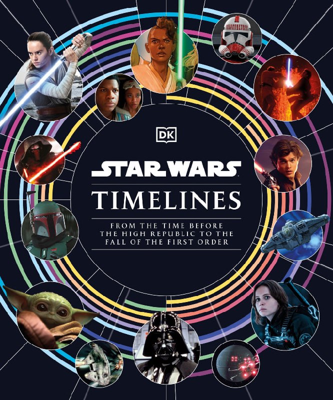 Portada ampliada de Star Wars Timelines