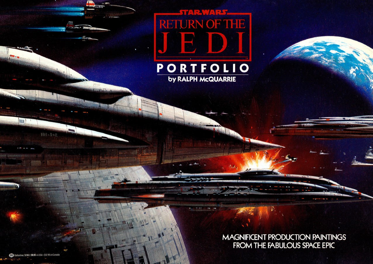 Portada ampliada de RETURN OF THE JEDI PORTFOLIO