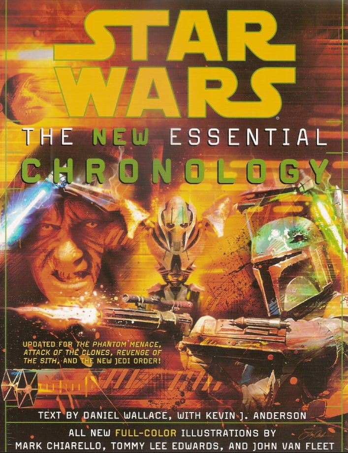 Portada ampliada de Star Wars: The New Essential Chronology