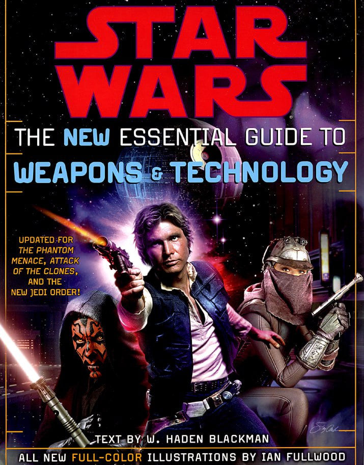 Portada ampliada de STAR WARS THE NEW ESSENTIAL GUIDE TO WEAPONS & TECHNOLOGY