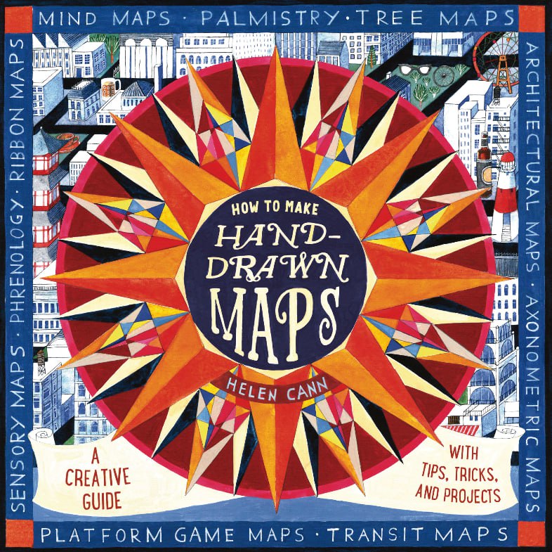 Portada ampliada de HOW TO MAKE HAND-DRAWN MAPS