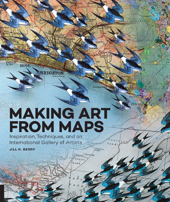 Portada ampliada de MAKING ART FROM MAPS