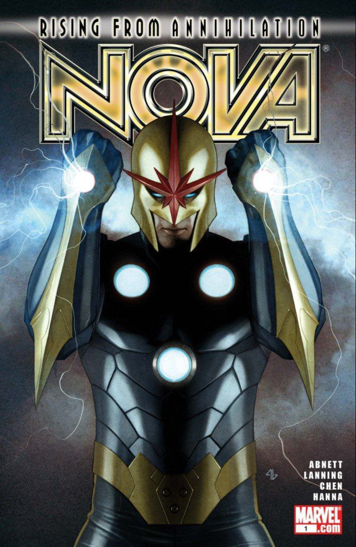 Portada ampliada de Rising from Annihilation Nova