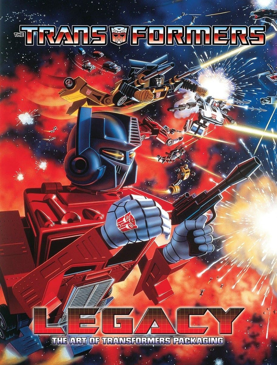 Portada ampliada de THE TRANSFORMERS LEGACY