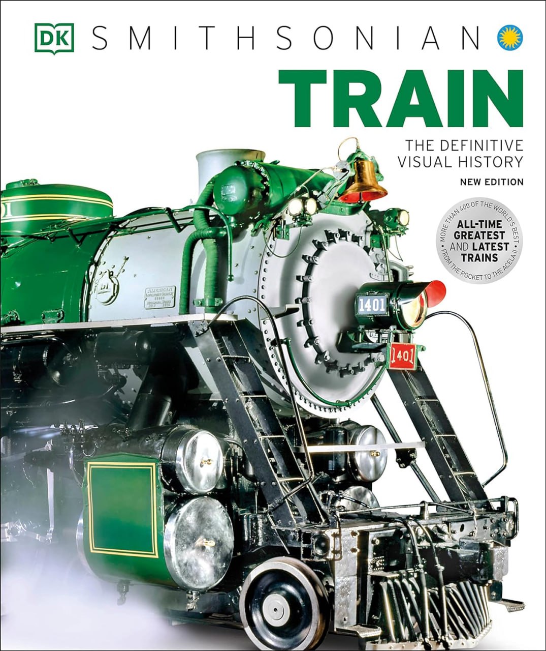 Portada ampliada de TRAIN: THE DEFINITIVE VISUAL HISTORY