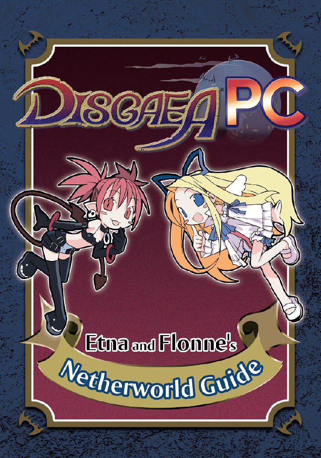 Portada ampliada de Disgaea PC Etna and Flonne's Netherworld Guide