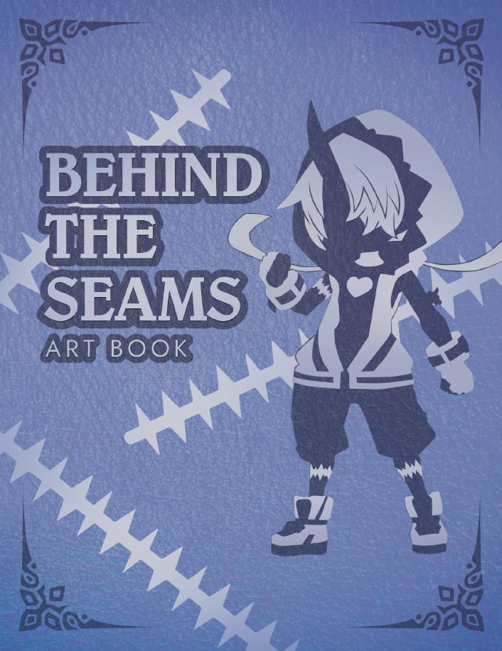 Portada ampliada de BEHIND THE SEAMS ART BOOK