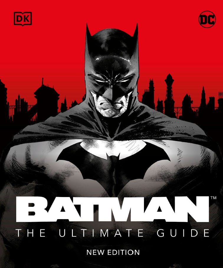 Portada ampliada de BATMAN THE ULTIMATE GUIDE