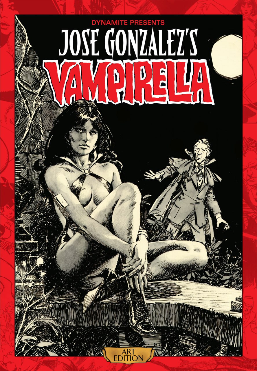 Portada ampliada de Jose Gonzalez's Vampirella