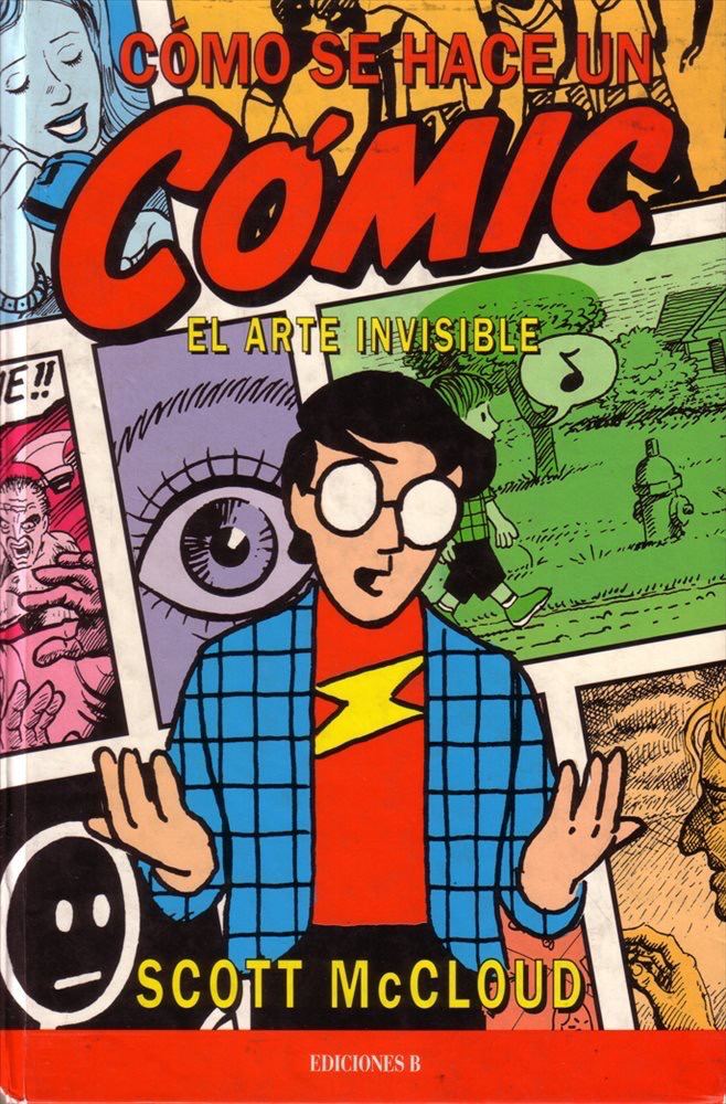 Portada ampliada de Cómo se hace un Cómic El Arte Invisible