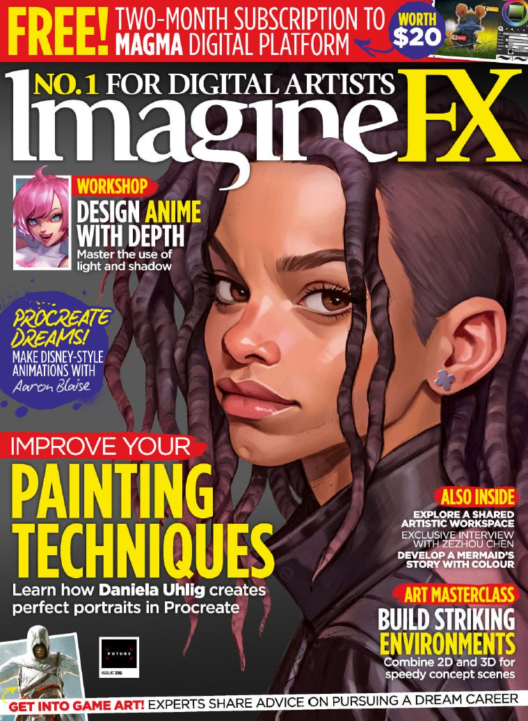Portada ampliada de ImagineFX