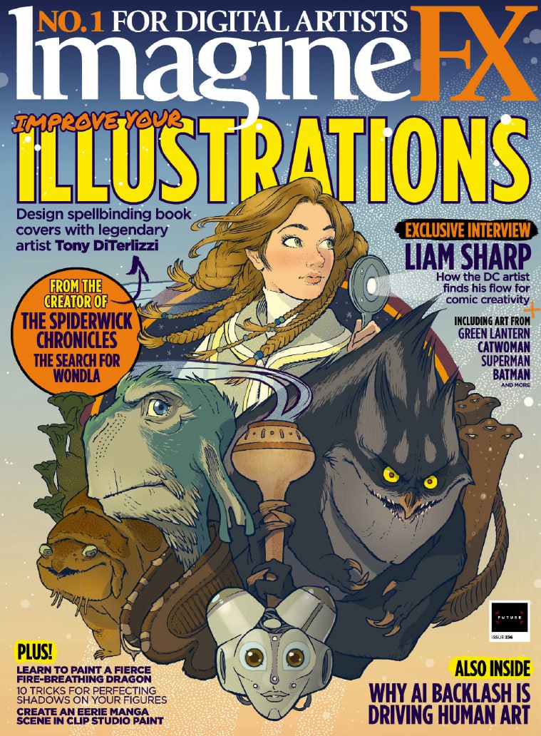 Portada ampliada de ImagineFX