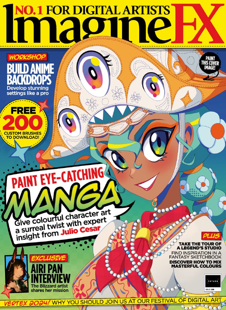 Portada ampliada de ImagineFX
