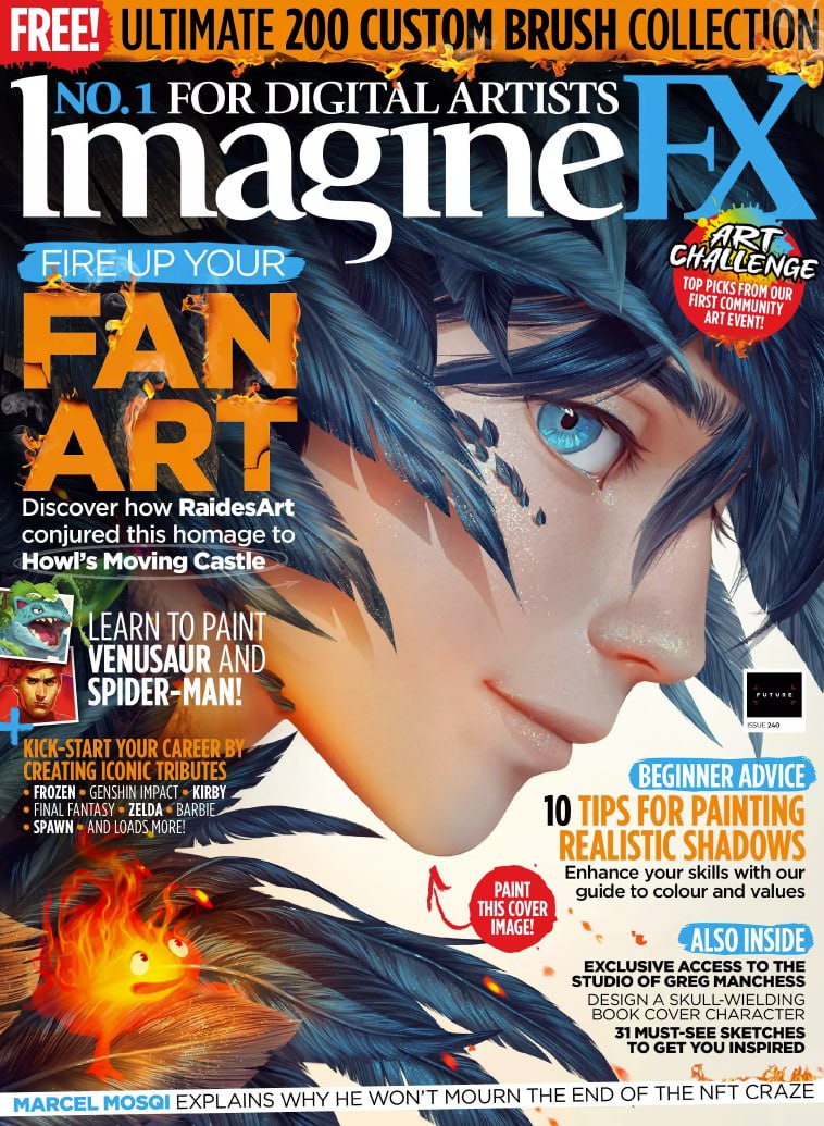 Portada ampliada de ImagineFX