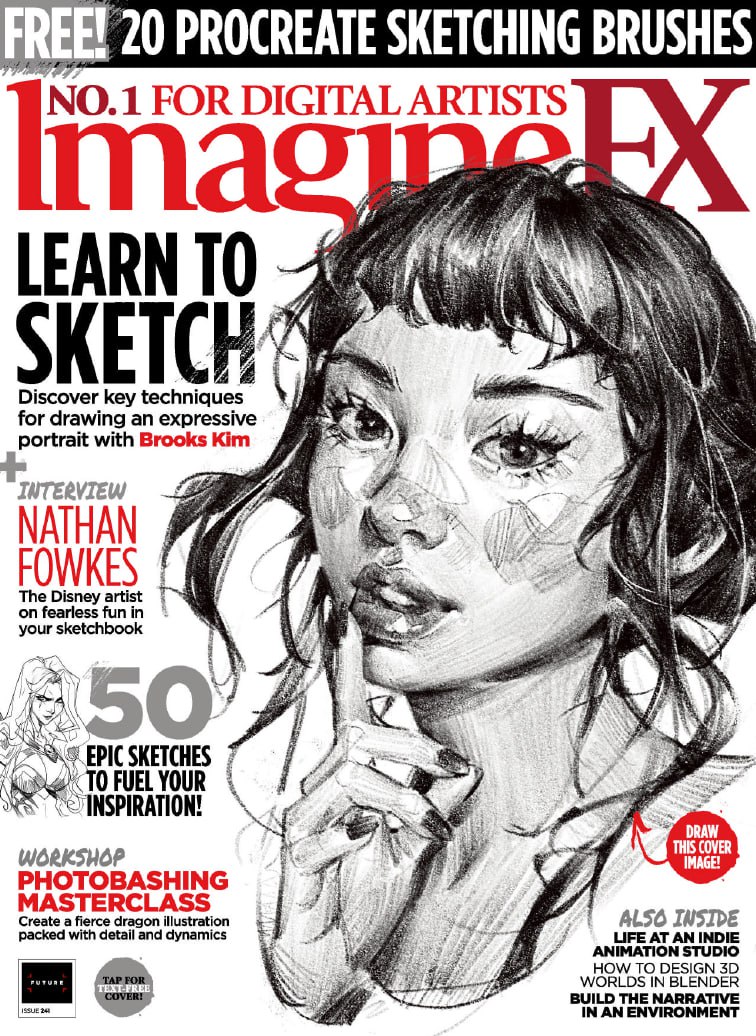 Portada ampliada de ImagineFX