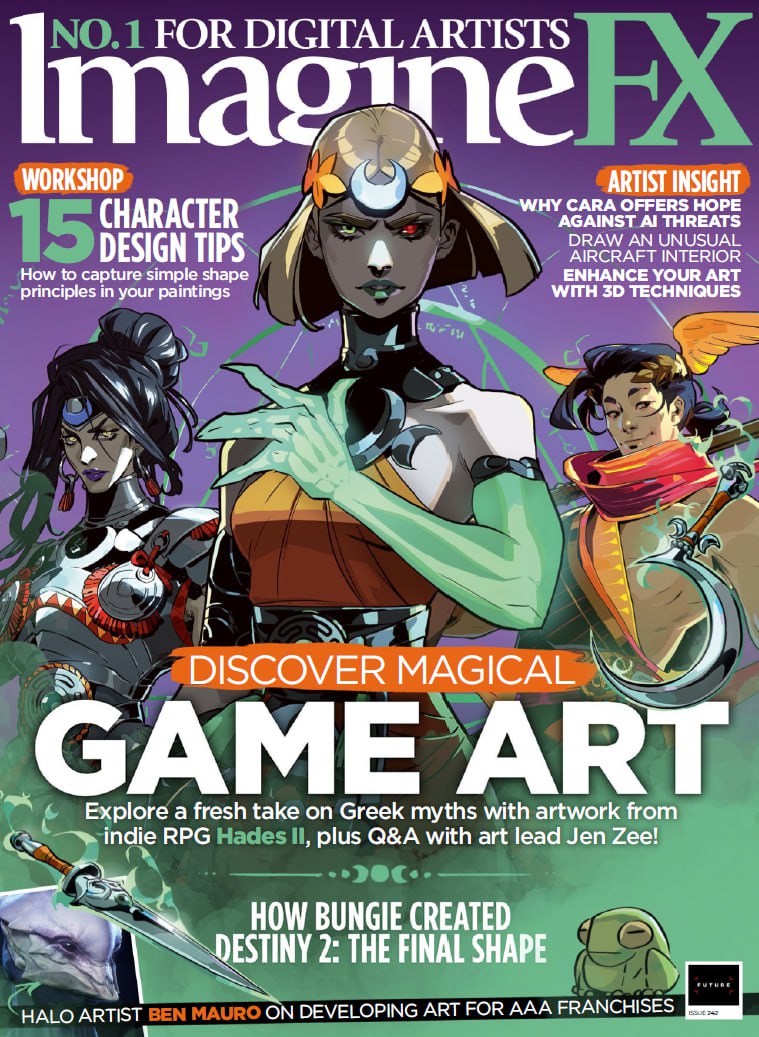 Portada ampliada de ImagineFX