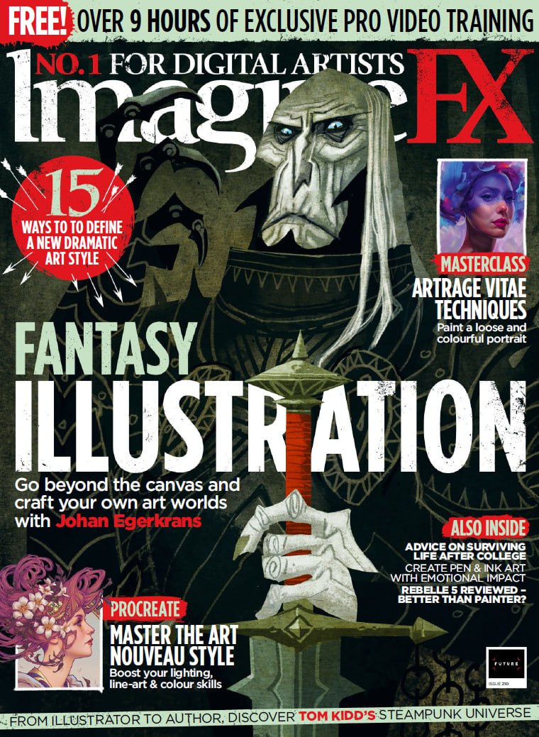 Portada ampliada de FANTASY ILLUSTRATION