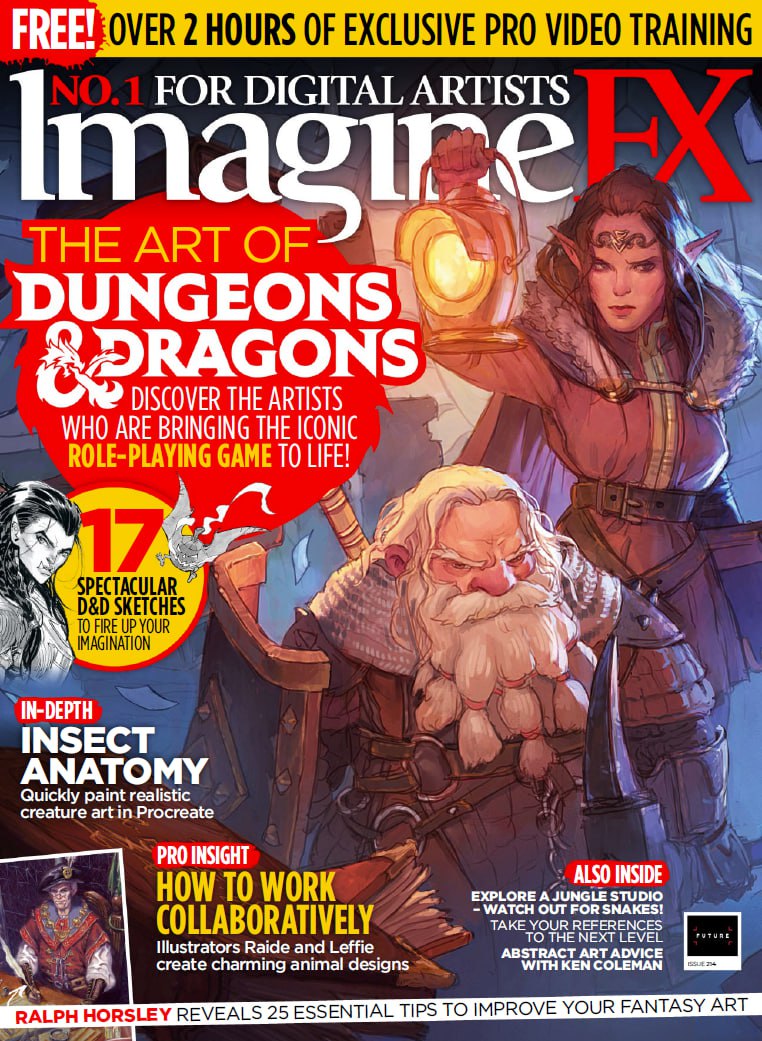 Portada ampliada de ImagineFX
