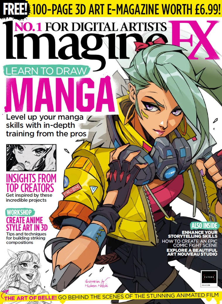 Portada ampliada de ImagineFX