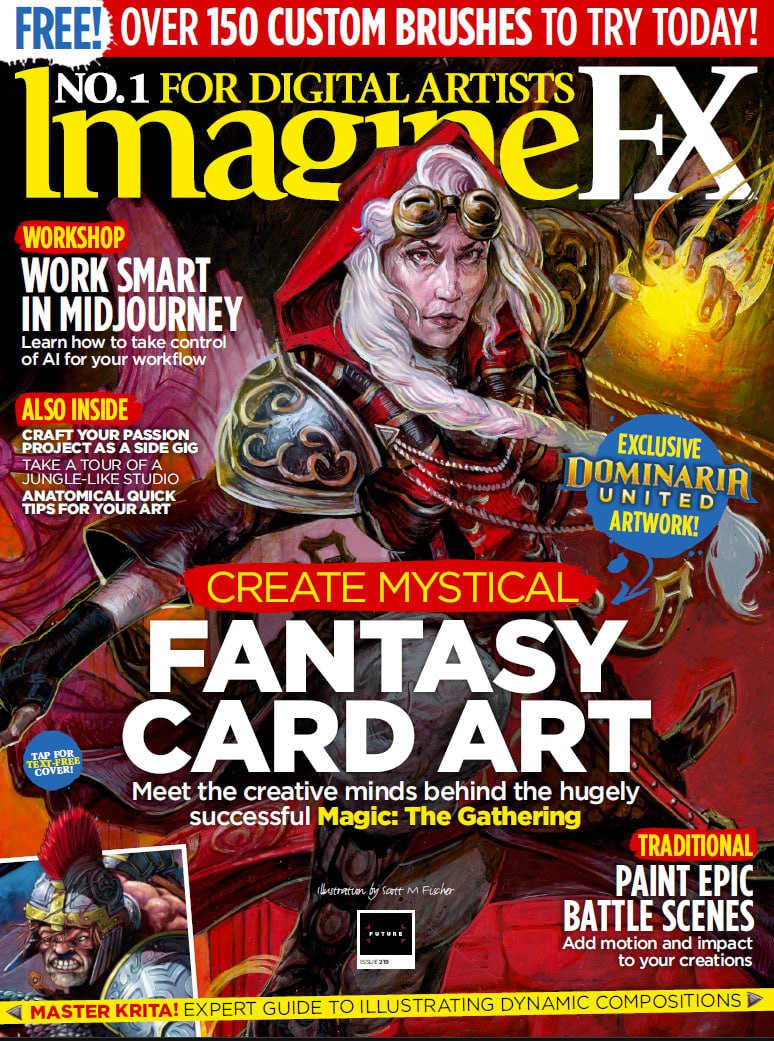 Portada ampliada de ImagineFX