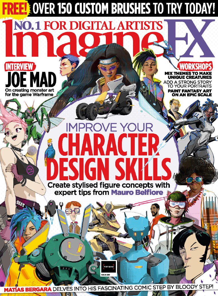 Portada ampliada de ImagineFX