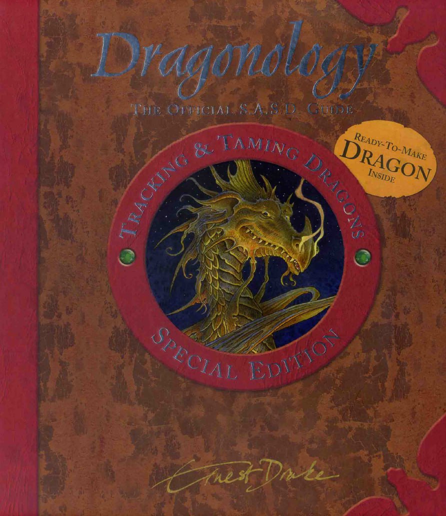 Portada ampliada de Dragonology